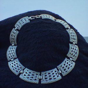 Beautiful silver tone  necklace